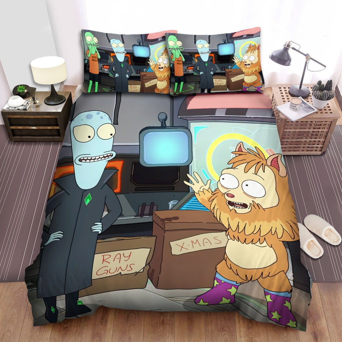 Solar Opposites Movie Art 5 Bedding Sets Duvet Cover Flatsheet Pillowcase
