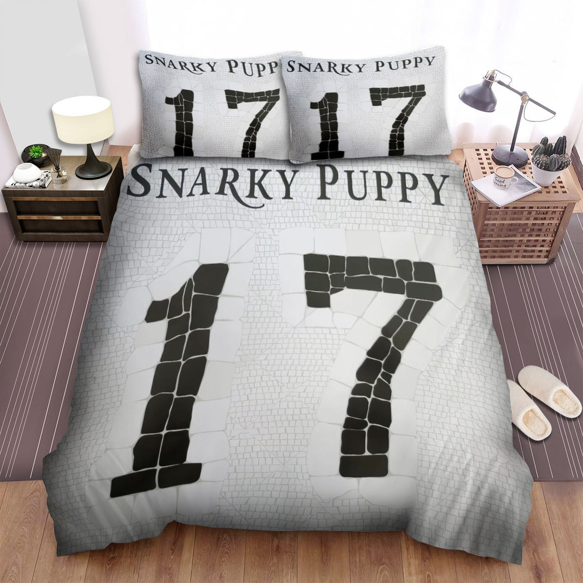 Snarky Puppy Album Co Bedding Sets Duvet Cover Flatsheet Gift For Wife Husband Besties