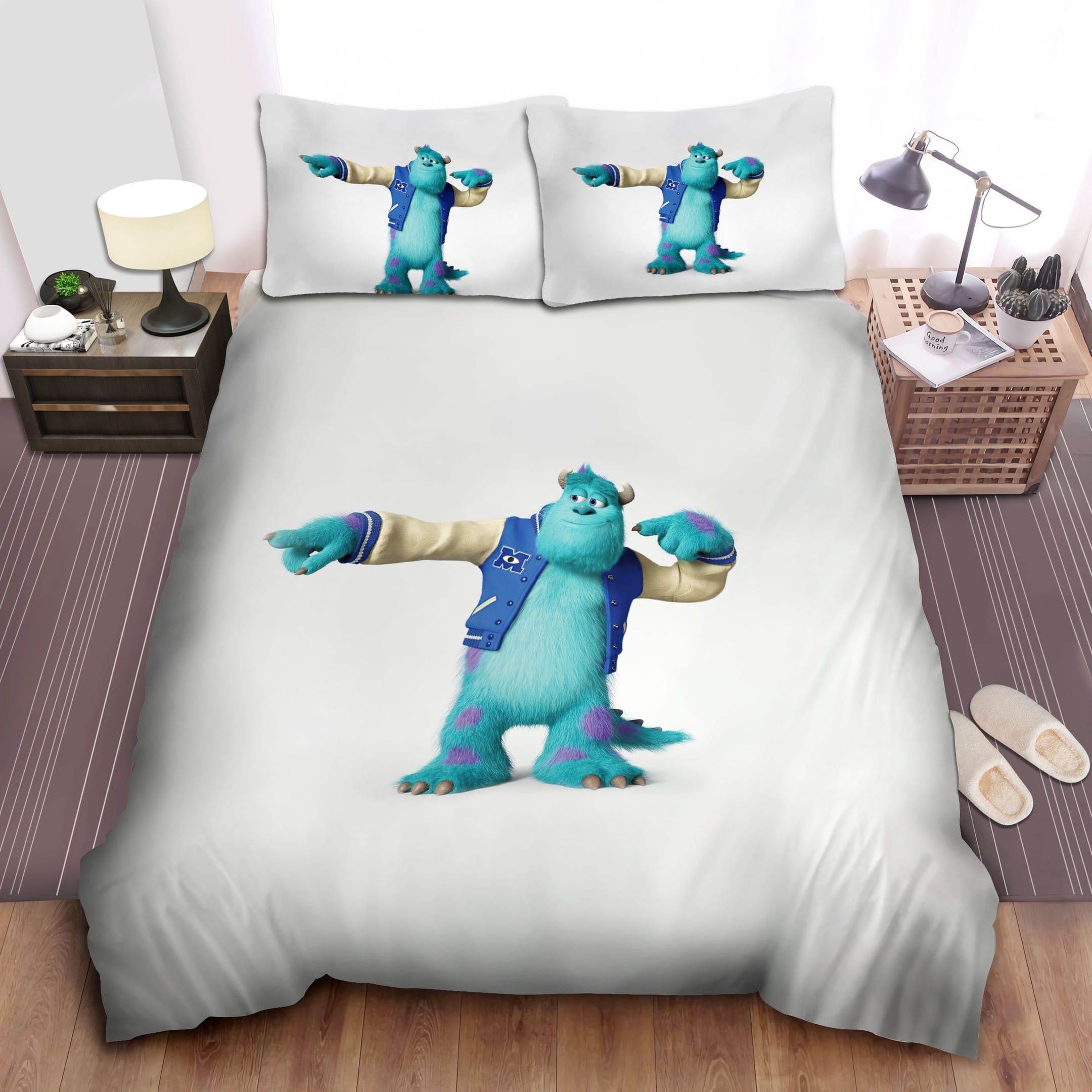 So Cool Sulley Bedding Set Duvet Cover Gift For Christmas Birthday Thanksgiving
