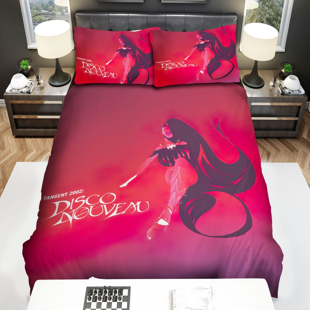Solvent Disco Nouveau Bedding Sets Duvet Cover Flatsheet Gift For Wife Husband Besties
