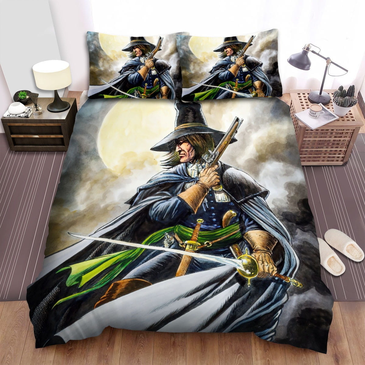 Solomon Kane Art Bedding Set Duvet Cover Gift For Christmas Birthday Thanksgiving