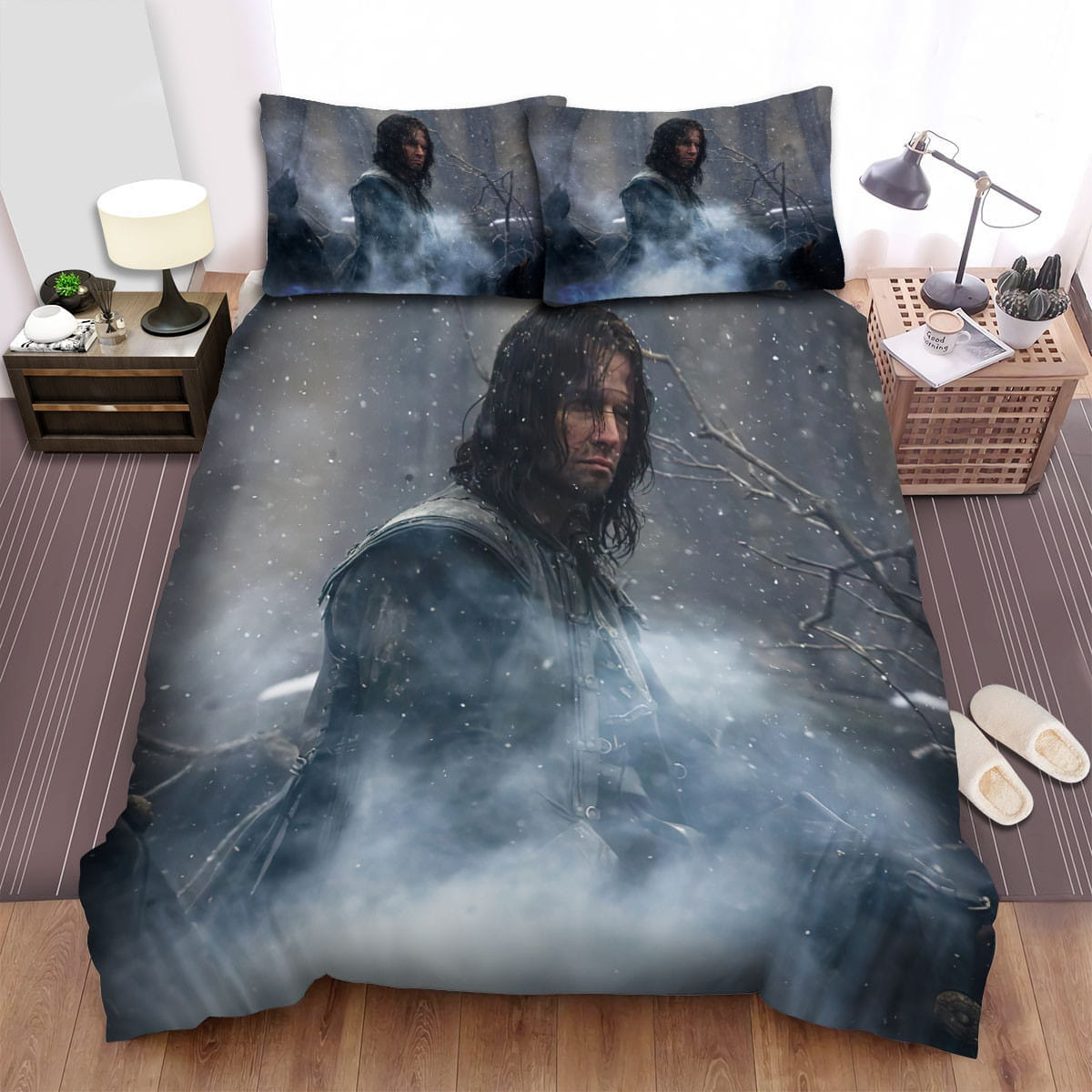 Solomon Kane Smoke Decorative Bedding Sets with Duvet Cover Flatsheet Pillowcases