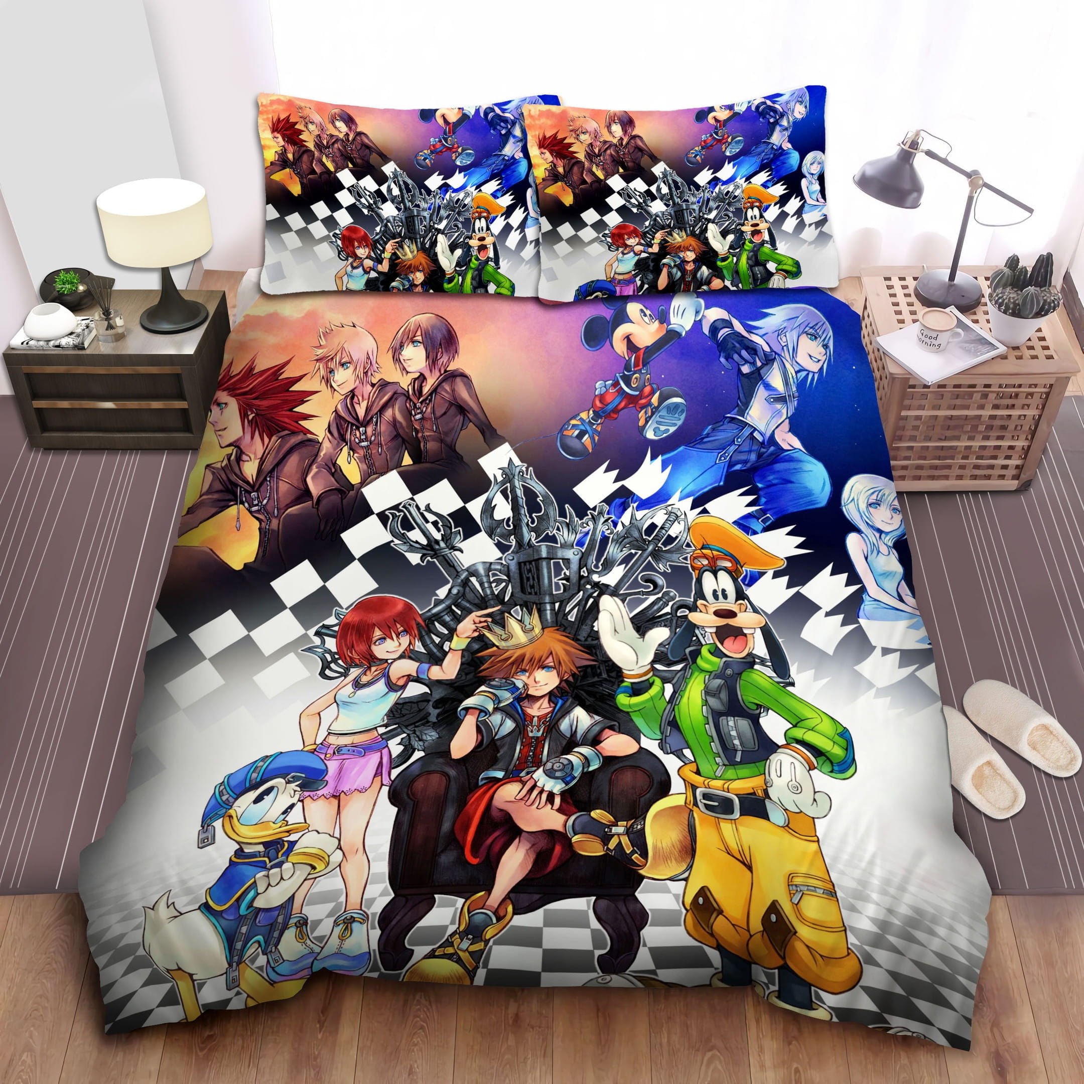 Sora On The Throne Bedding Sets Duvet Cover Flatsheet Pillowcases Perfect Gift For Fans