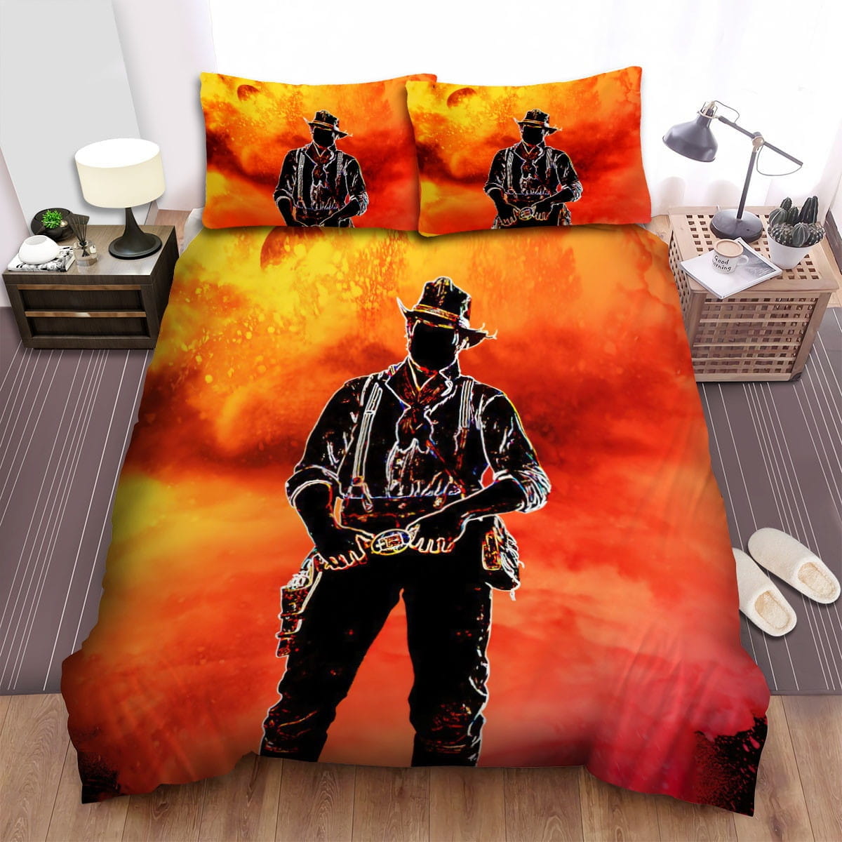 Soul Of Heroes Cowboy Bedding Sets Duvet Cover Flatsheet Pillowcases Perfect Gift For Fans