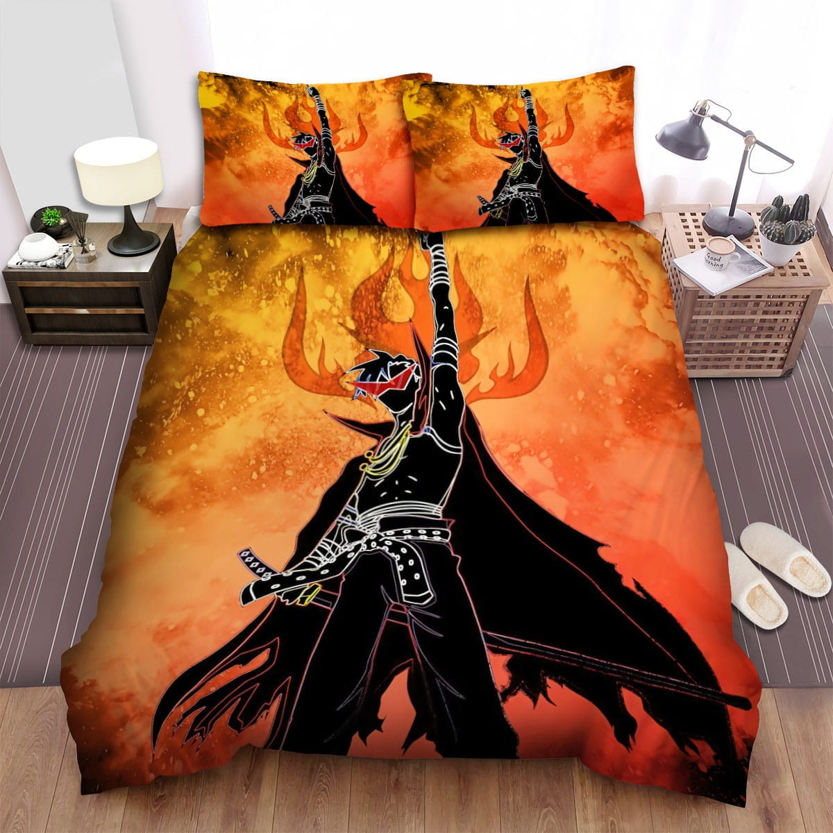 Soul Of Heroes Aniki Bedding Sets Duvet Cover Flatsheet Pillowcases Perfect Gift For Fans