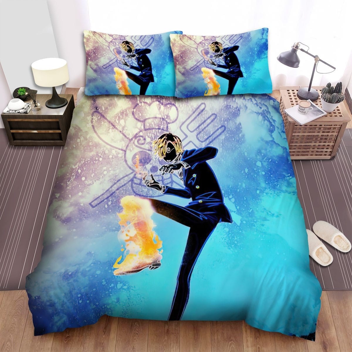 Soul Of Heroes Black Leg Bedding Sets Duvet Cover Flatsheet Gift For Christmas Thanksgiving Halloween