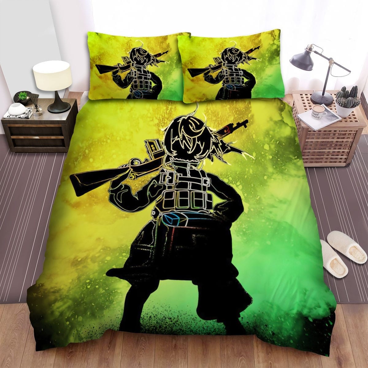 Soul Of Heroes Evil Monster Bedding Sets Duvet Cover Flatsheet Gift For Wife Husband Besties