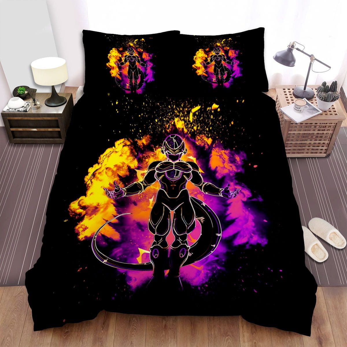 Soul Of Heroes Golden Power Bedding Sets Duvet Cover Flatsheet Pillowcases Perfect Gift For Fans