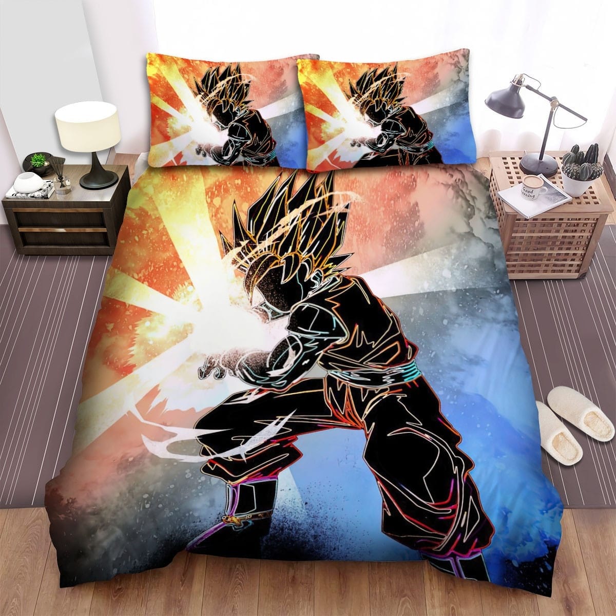 Soul Of Heroes Energy Wave Decorative Bedding Sets with Duvet Cover Flatsheet Pillowcases