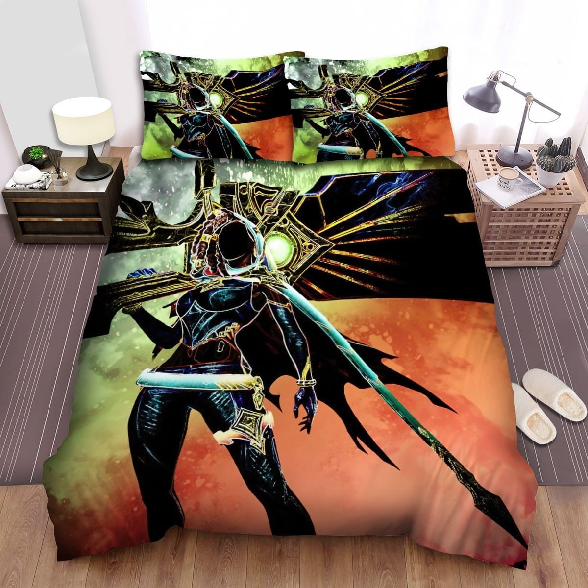 Soul Of Heroes Redeemer Bedding Set Duvet Cover Gift For Christmas Birthday Thanksgiving