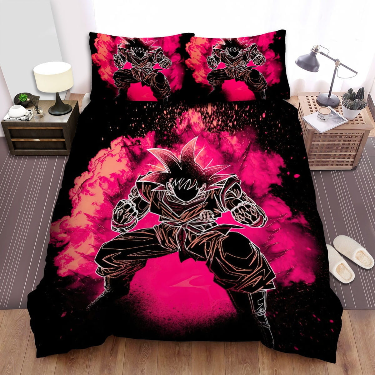 Soul Of Heroes Red Form Bedding Sets Duvet Cover Flatsheet Pillowcases Perfect Gift For Fans