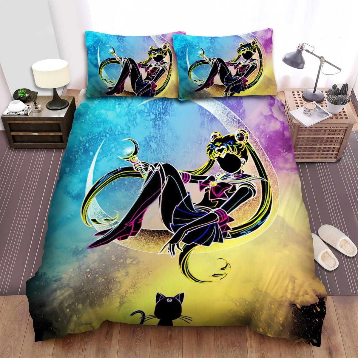 Soul Of Heroes Moon Bedding Sets Duvet Cover Flatsheet Pillowcase