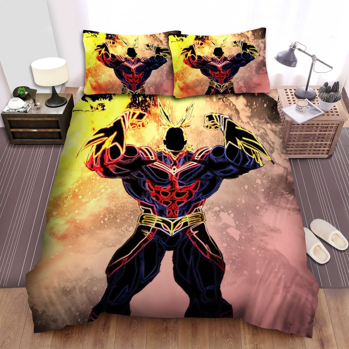 Soul Of Heroes One For All Bedding Set Duvet Cover Gift For Christmas Birthday Thanksgiving