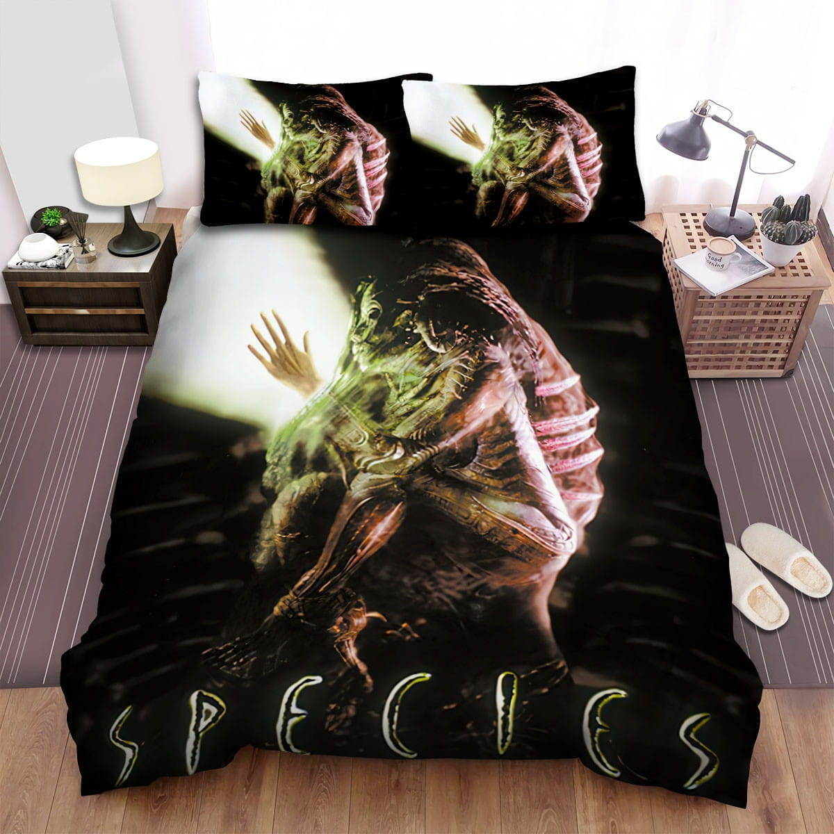 Species Our Time Is Up Bedding Sets Duvet Cover Flatsheet Gift For Wife Husband Besties