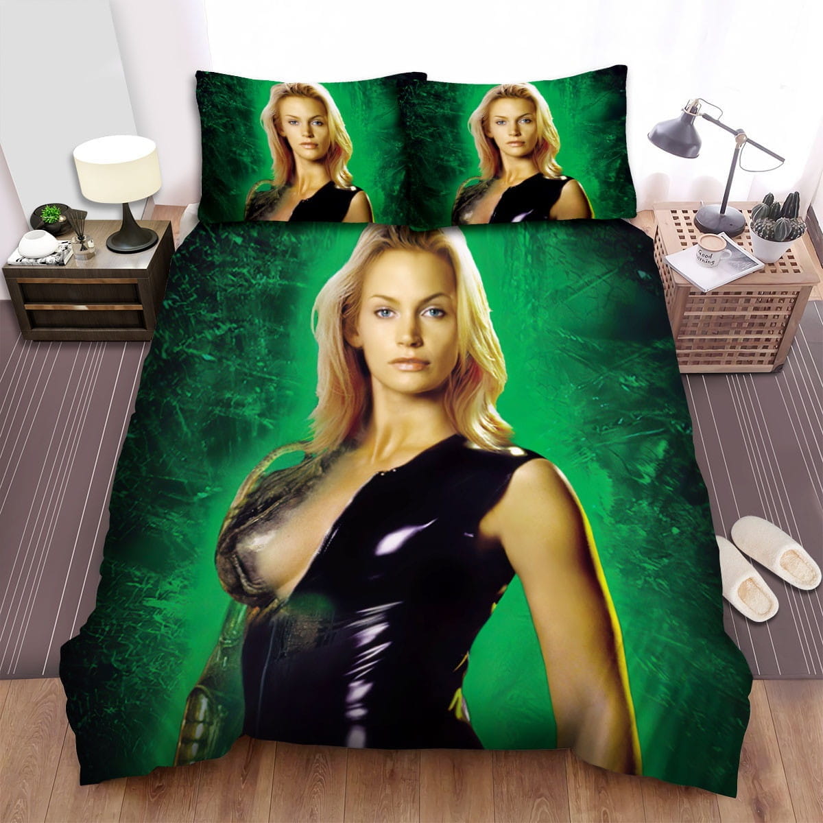 Species Blue Background Bedding Sets Duvet Cover Flatsheet Gift For Christmas Thanksgiving Halloween