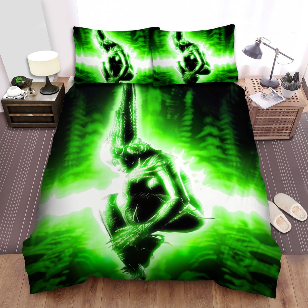 Species Green Galaxy Bedding Sets Duvet Cover Flatsheet Pillowcases For Every Bedroom