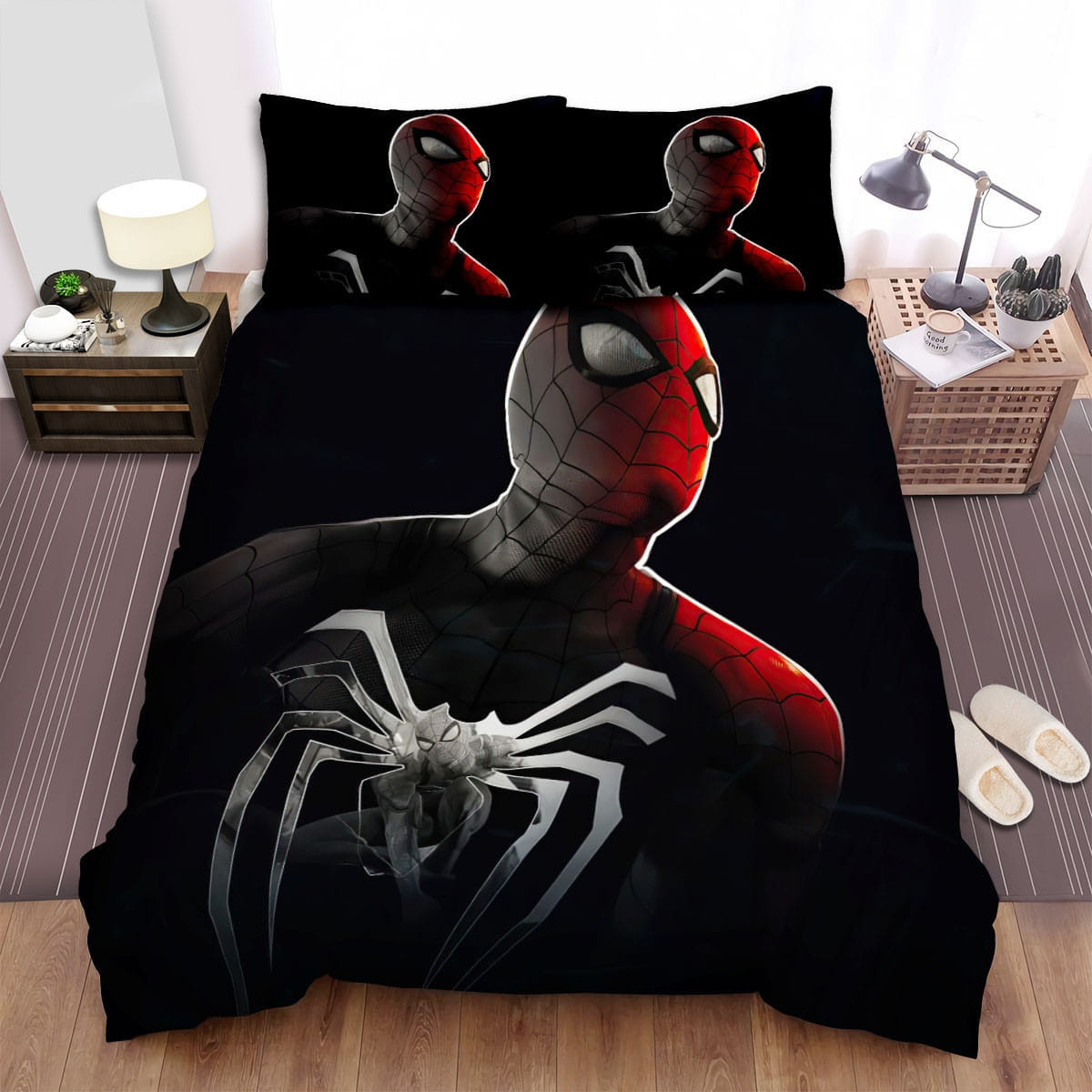 Spider-Man Game Darker Bedding Sets Duvet Cover Flatsheet Pillowcases For Every Bedroom