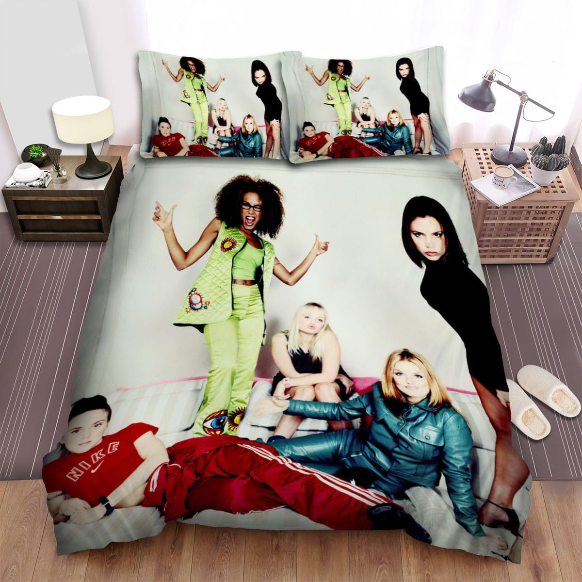 Spice Girls Bedding Sets Duvet Cover Flatsheet Pillowcases Perfect Gift For Fans