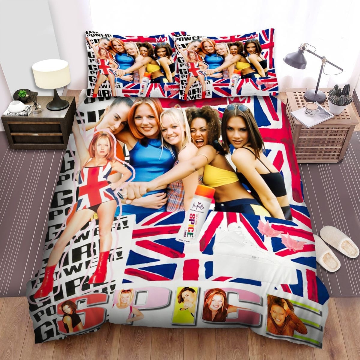 Spice Girls Artwork Bedding Sets Duvet Cover Flatsheet Pillowcases For Every Bedroom