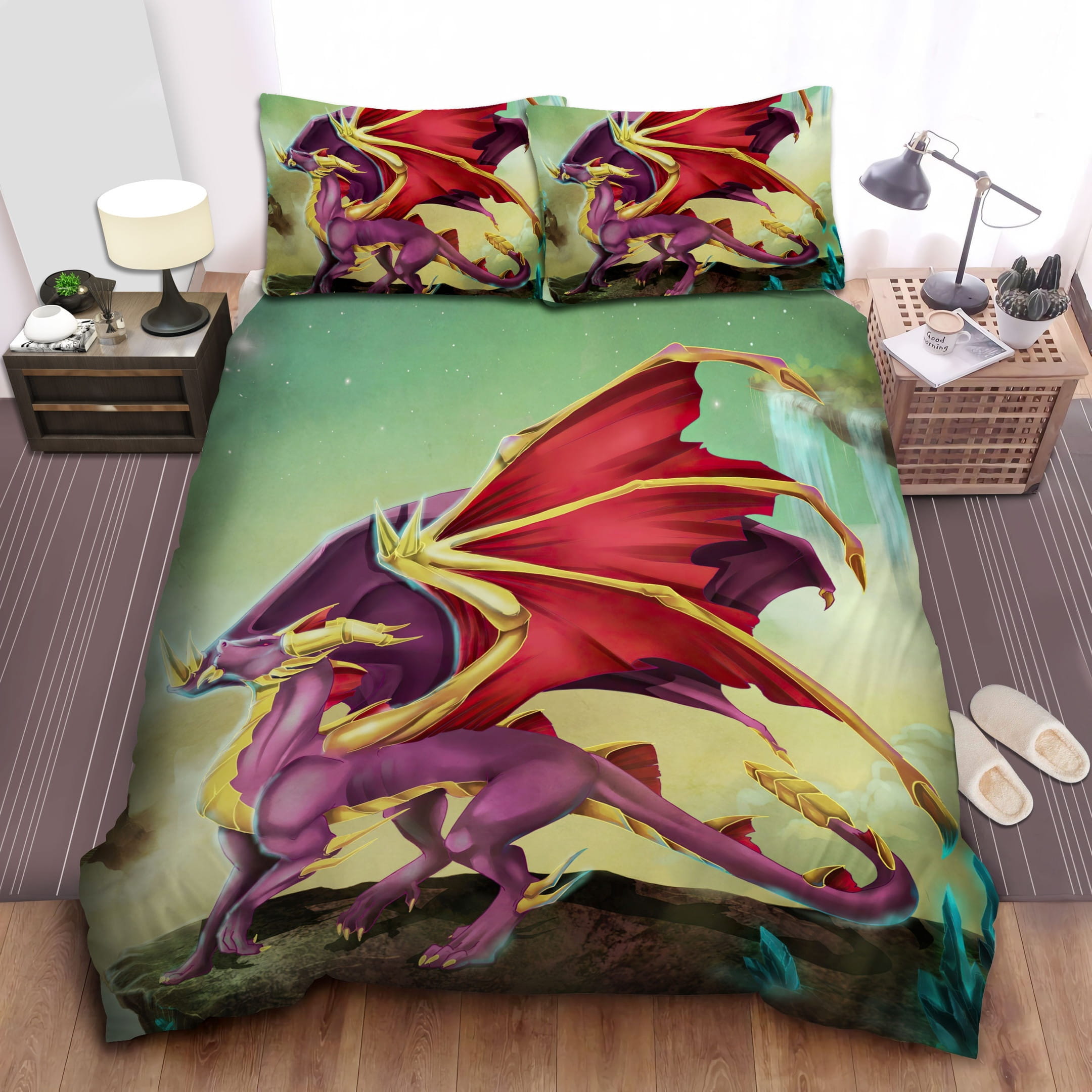Spyro On The Epic Place Bedding Sets Duvet Cover Flatsheet Pillowcase