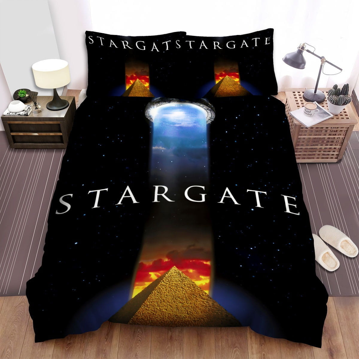 Stargate Movie Poster 7 Bedding Sets Duvet Cover Flatsheet Gift For Wife Husband Besties