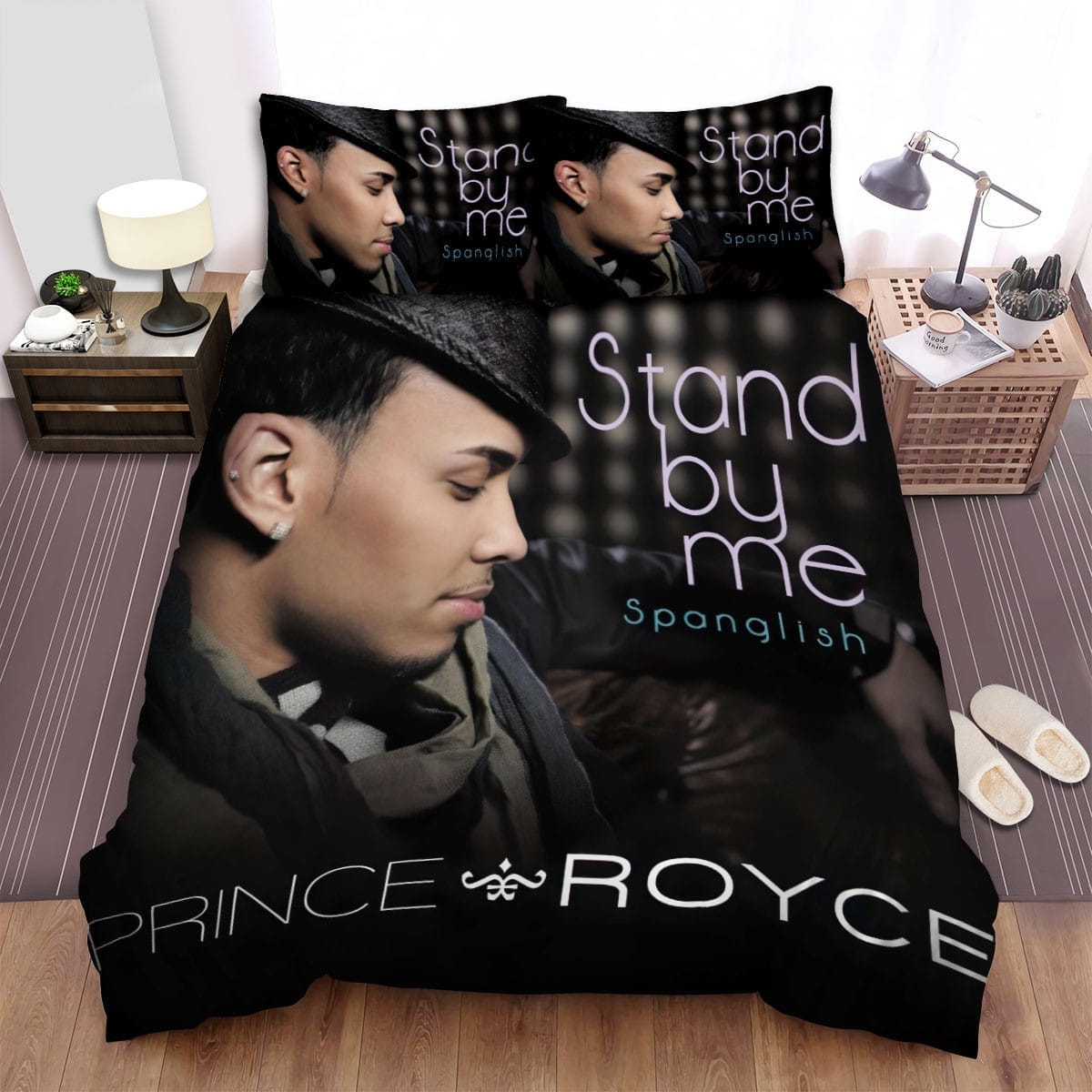 Stand By Me Prince Royce Bedding Sets Duvet Cover Flatsheet Gift For Christmas Thanksgiving Halloween