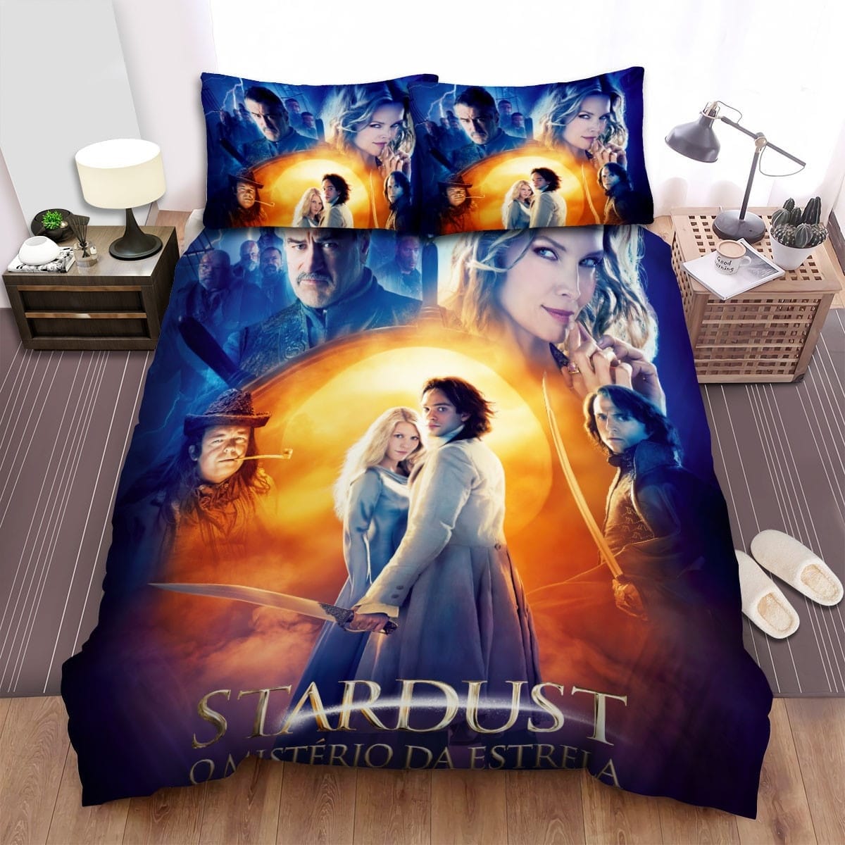 Stardust Movie Poster 2 Bedding Set Duvet Cover Gift For Christmas Birthday Thanksgiving
