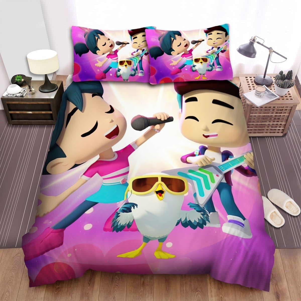 Starbeam Music Band Bedding Sets Duvet Cover Flatsheet Gift For Christmas Thanksgiving Halloween