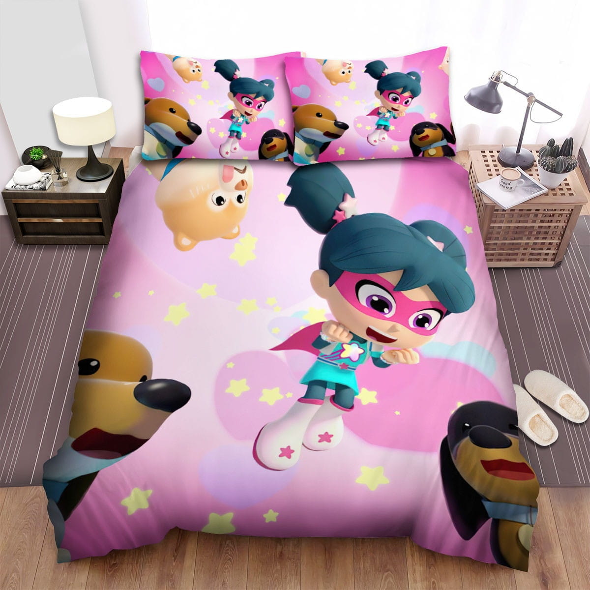Starbeam Puppy Panic Bedding Sets Duvet Cover Flatsheet Pillowcases Perfect Gift For Fans