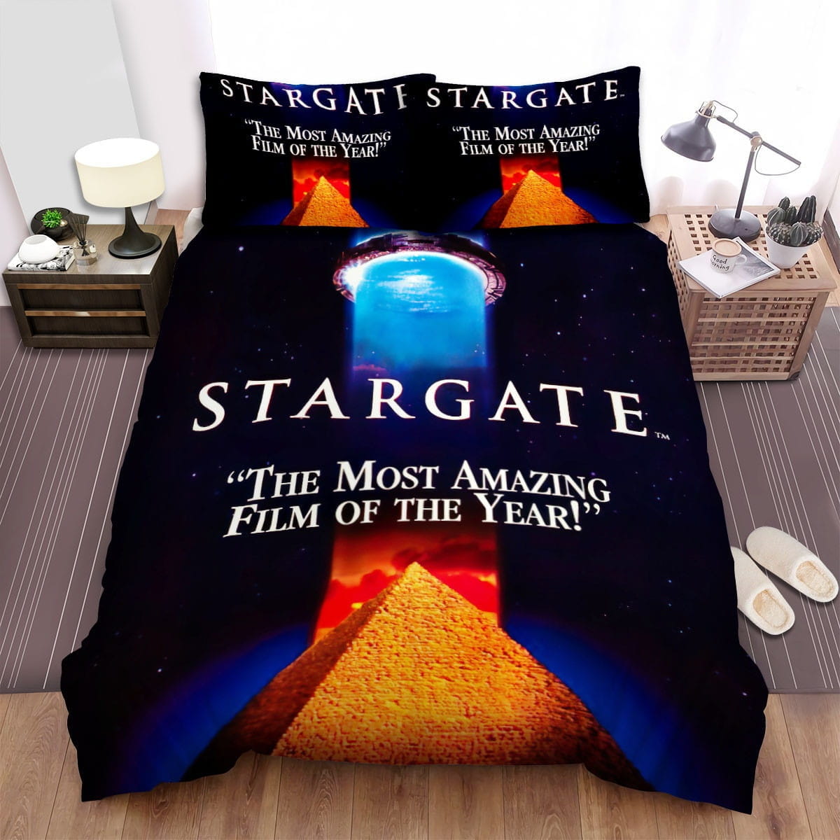 Stargate Movie Poster 3 Bedding Sets Duvet Cover Flatsheet Pillowcase