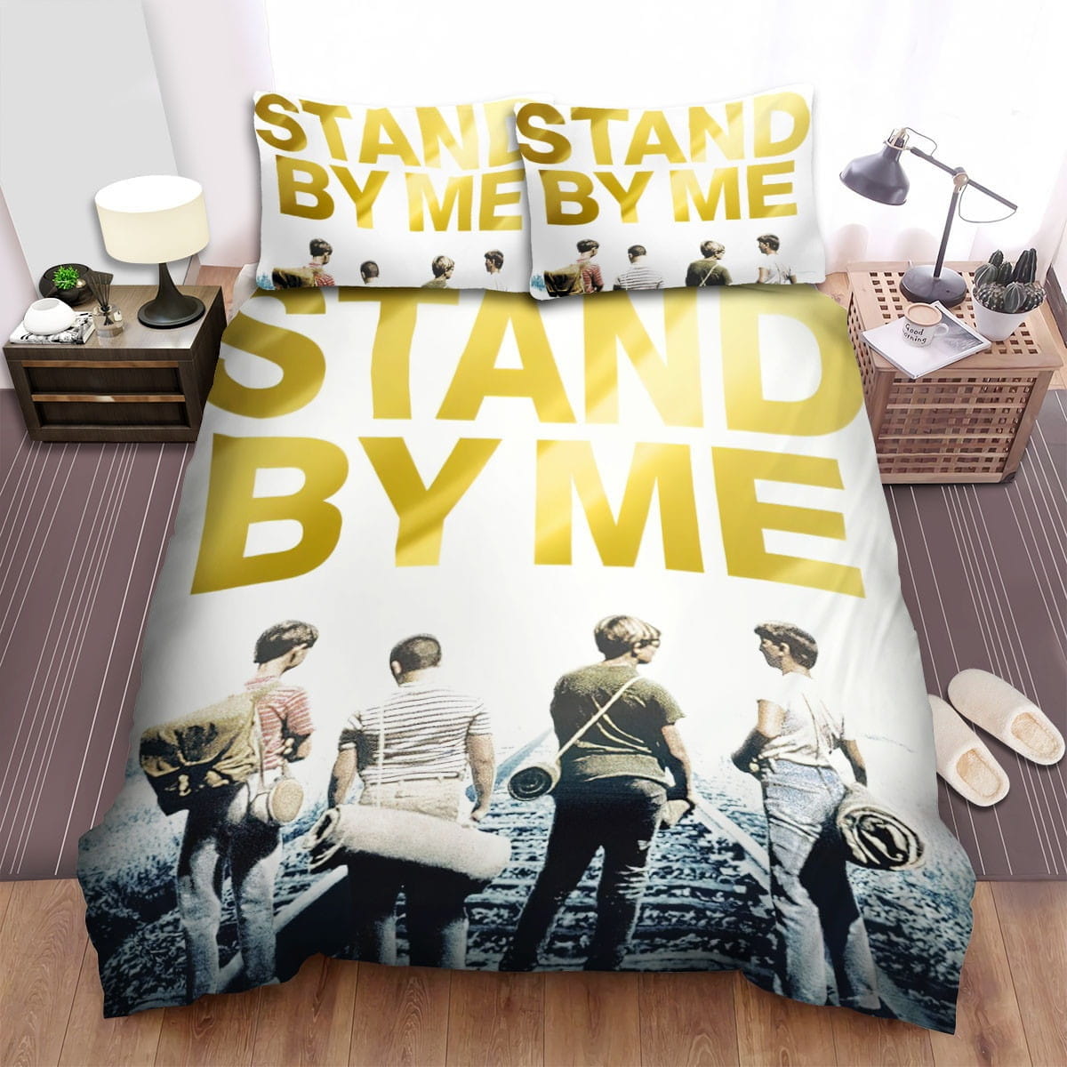 Stand By Me Movie Poster 3 Bedding Sets Duvet Cover Flatsheet Gift For Wife Husband Besties