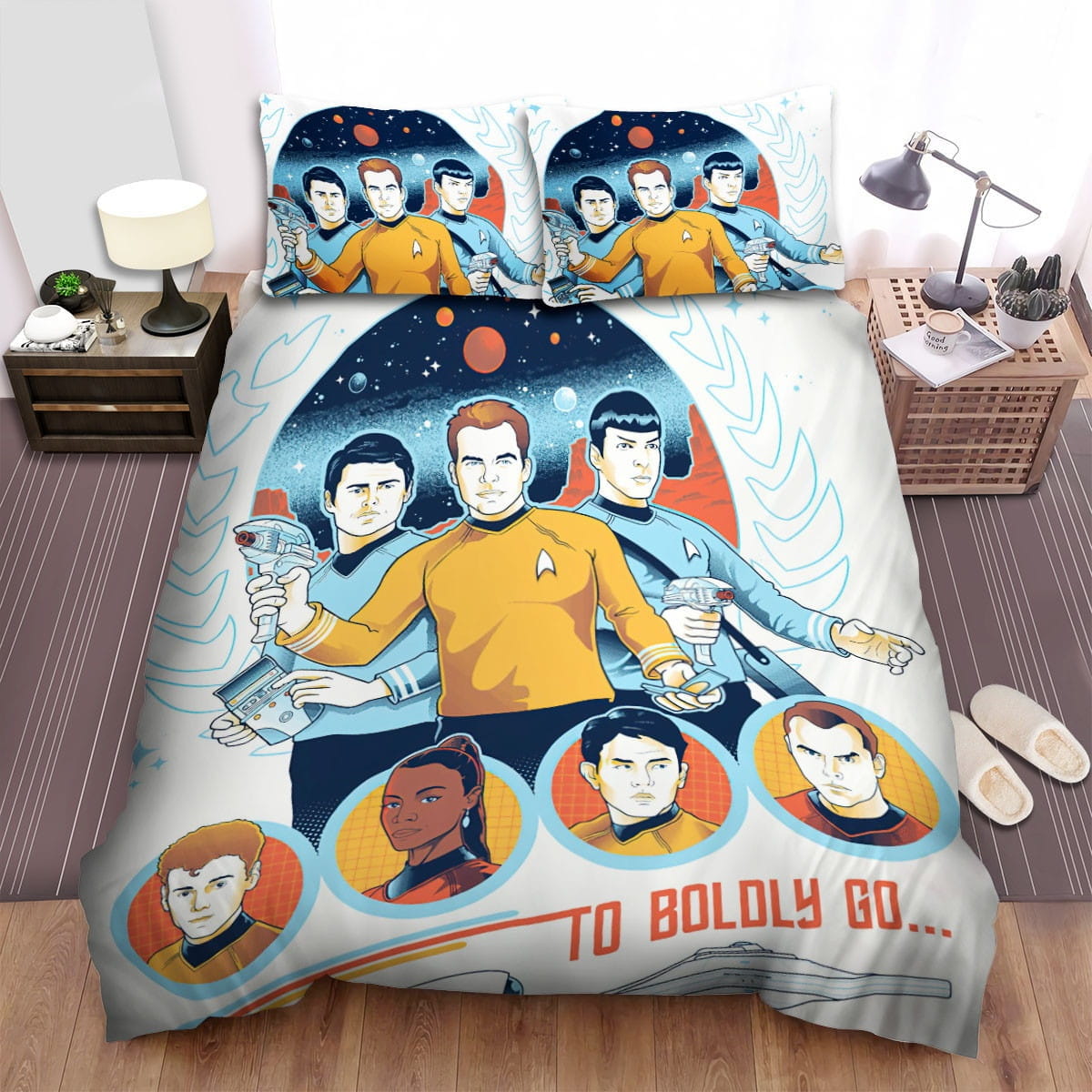Star Trek Movie Art 6 Bedding Set Duvet Cover Gift For Christmas Birthday Thanksgiving