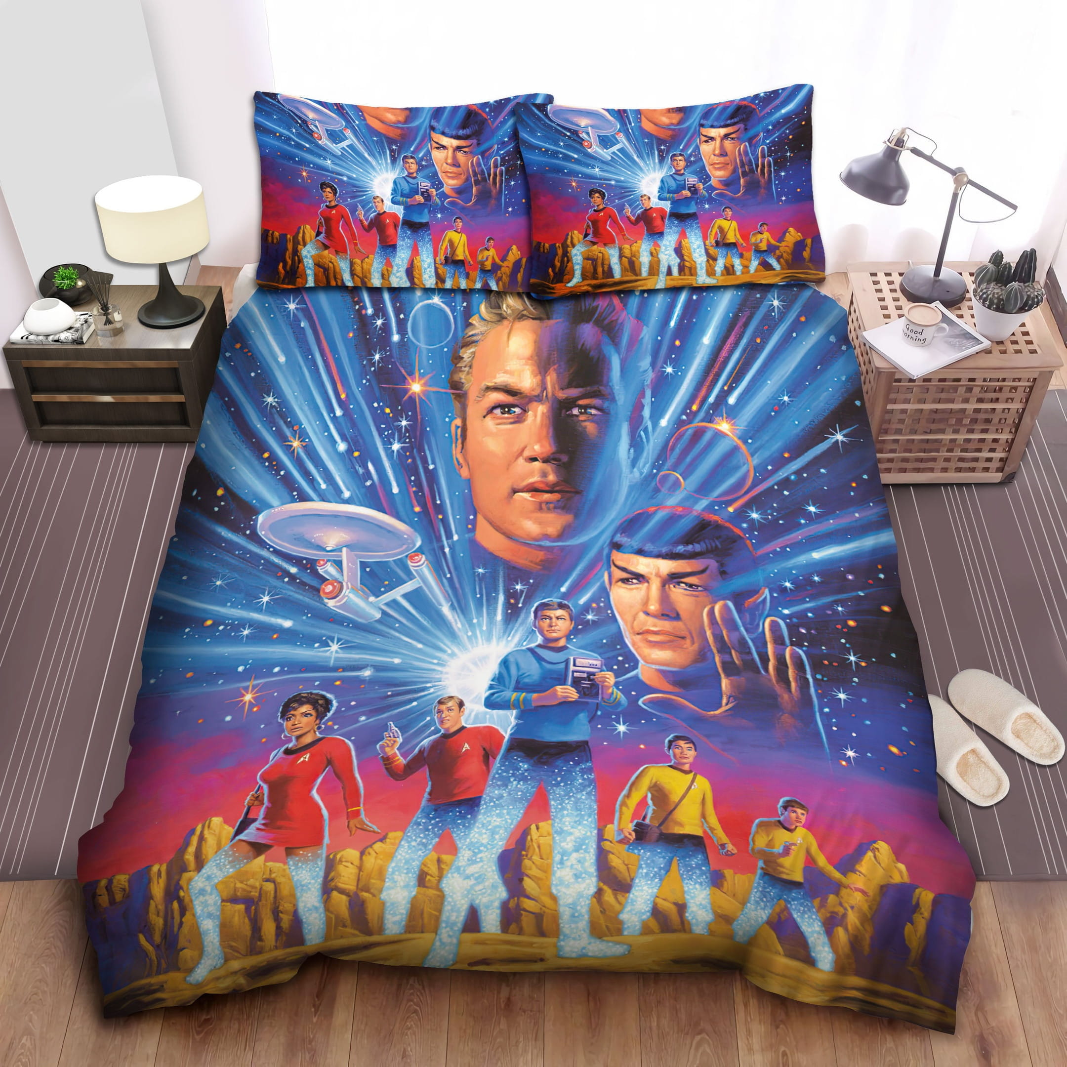 Star Trek Year Five Bedding Set Duvet Cover Gift For Christmas Birthday Thanksgiving