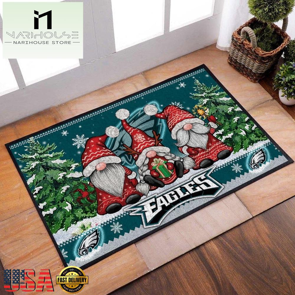 Nfl Philadelphia Eagles Christmas Doormat Decor , Outdoor Doormats
