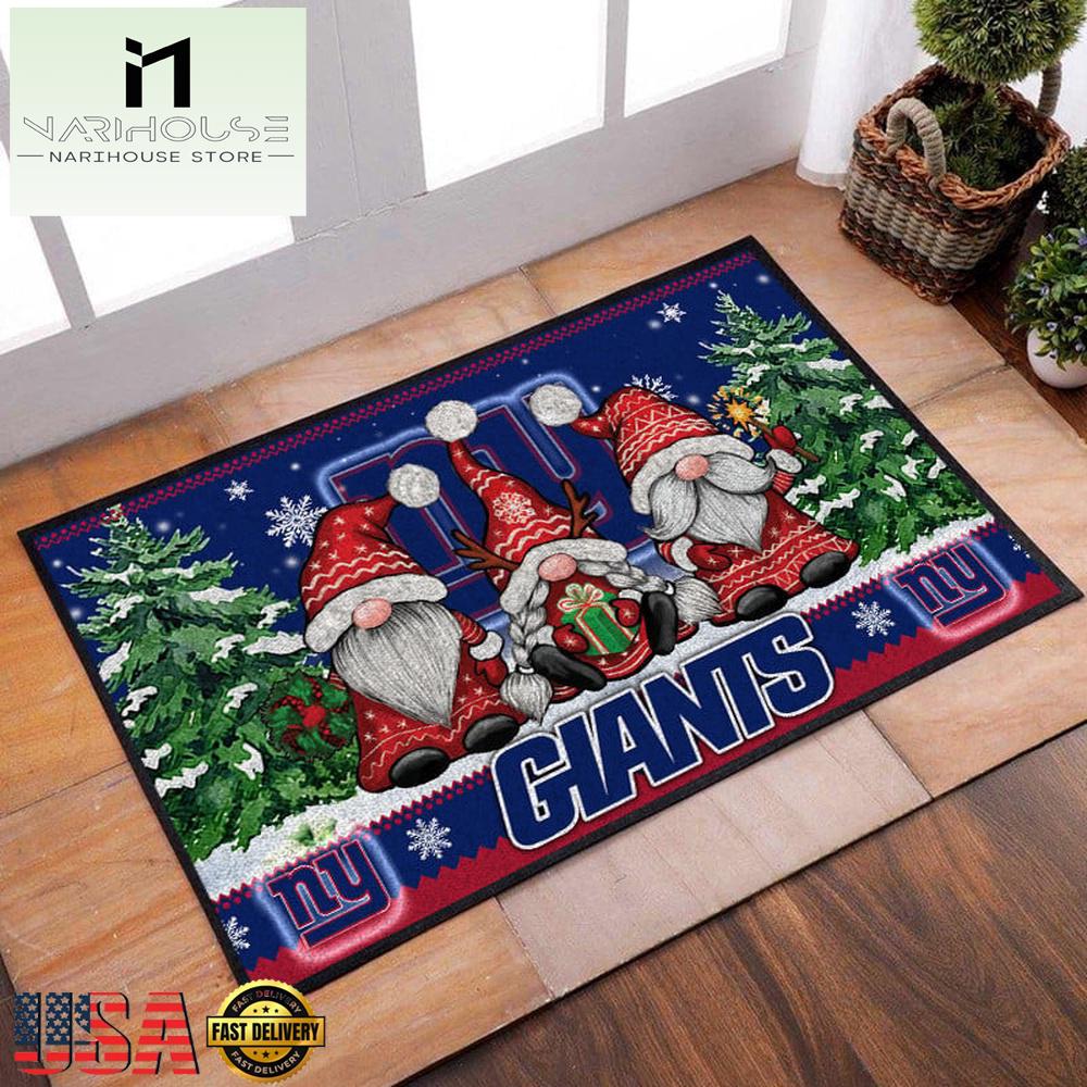 Nfl New York Giants Christmas Doormat Decor , Outdoor Doormats