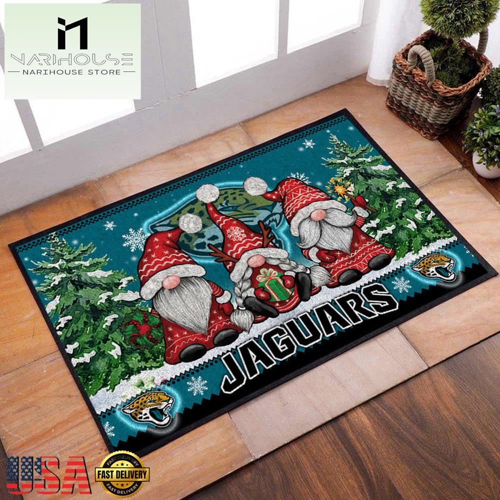 Nfl Jacksonville Jaguars Christmas Doormat Decor , Outdoor Doormats