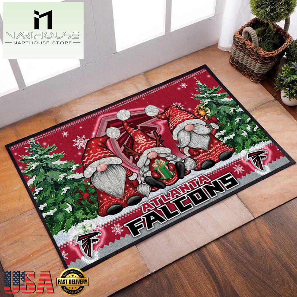 Nfl Atlanta Falcons Christmas Doormat Decor , Outdoor Doormats