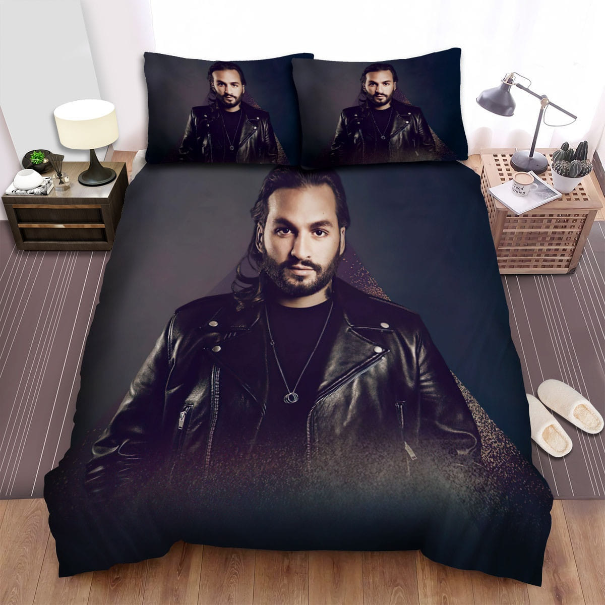 Steve Angello Attractive Decorative Bedding Sets with Duvet Cover Flatsheet Pillowcases