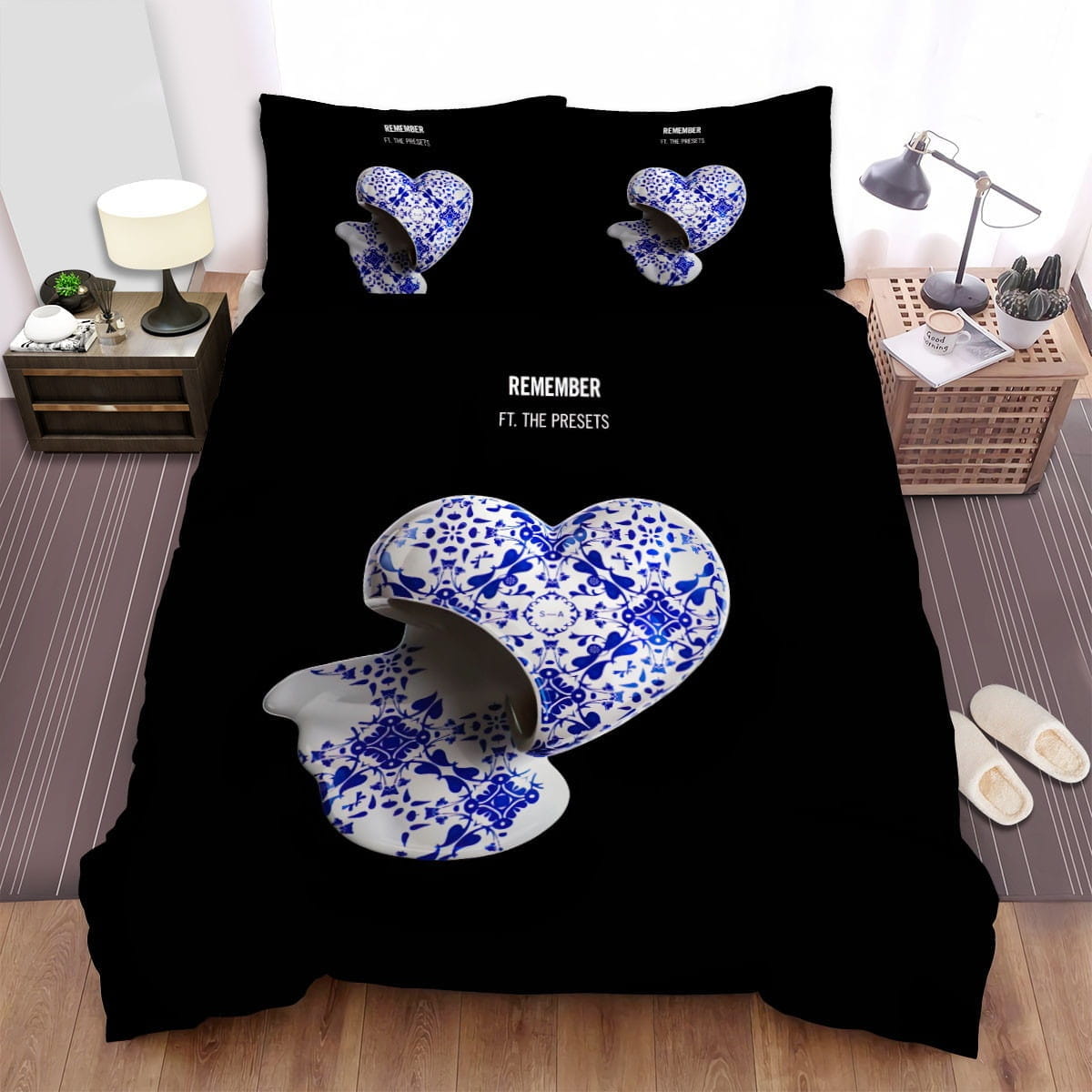 Steve Angello Remember Decorative Bedding Sets with Duvet Cover Flatsheet Pillowcases
