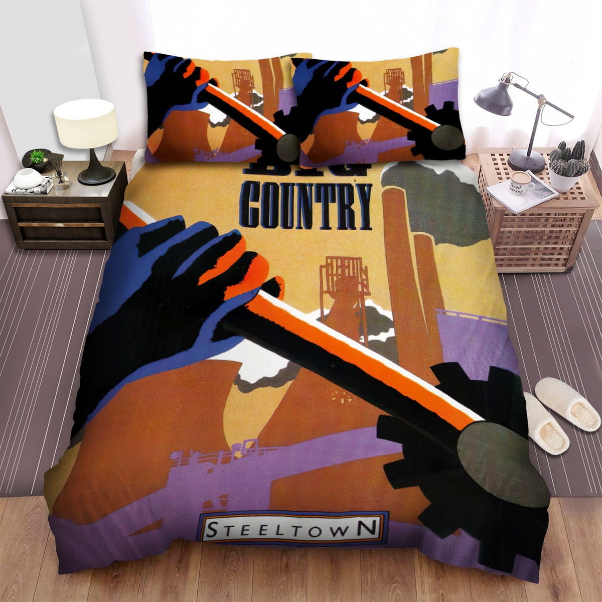 Steeltown Big Country Decorative Bedding Sets with Duvet Cover Flatsheet Pillowcases