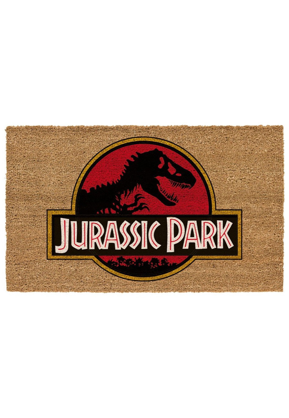 Jurassic Park Logo Doormat