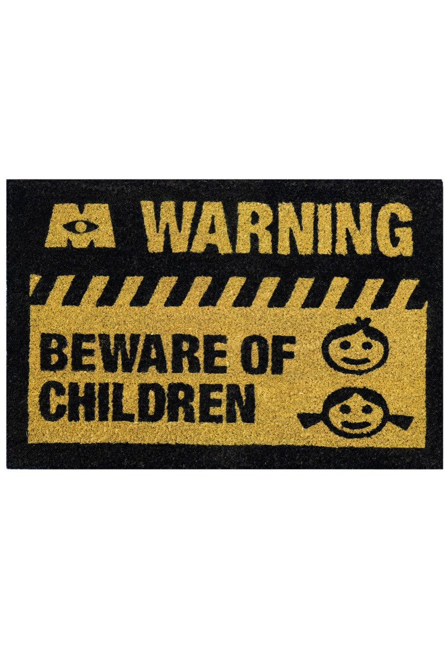 Monsters Inc. Beware Of Children Doormat