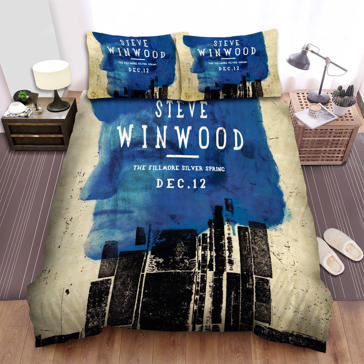 Steve Winwood Poster Bedding Sets Duvet Cover Flatsheet Pillowcase