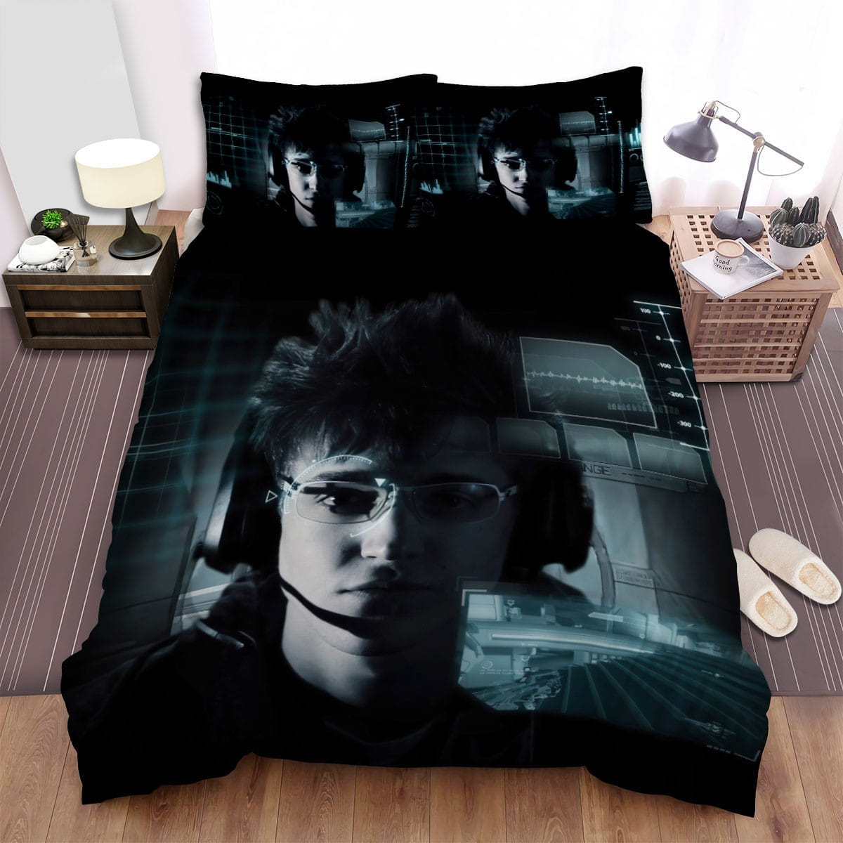 Streamer Ninja At Young Age Bedding Sets Duvet Cover Flatsheet Gift For Wife Husband Besties