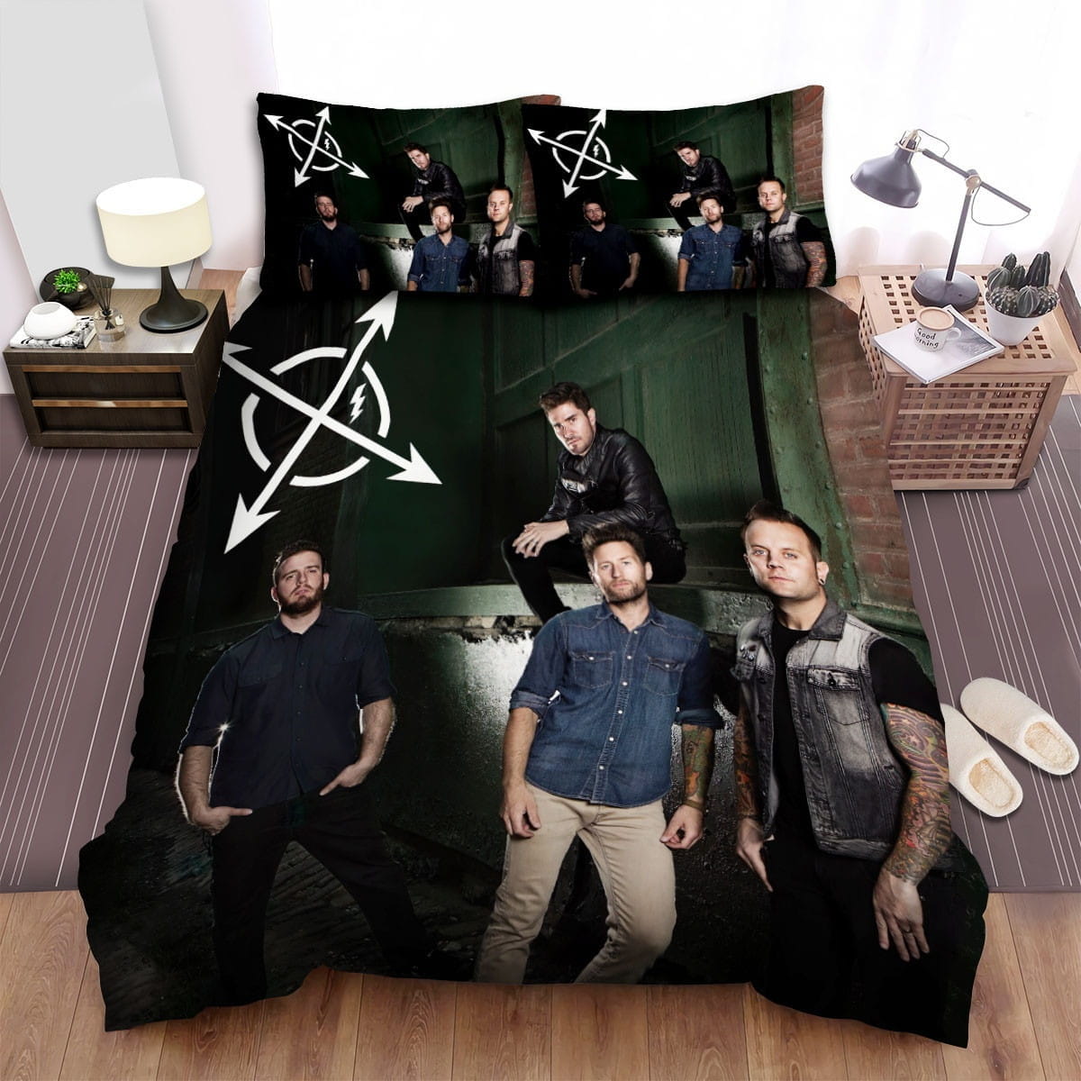 Story Of The Year Poster Bedding Sets Duvet Cover Flatsheet Pillowcases Perfect Gift For Fans