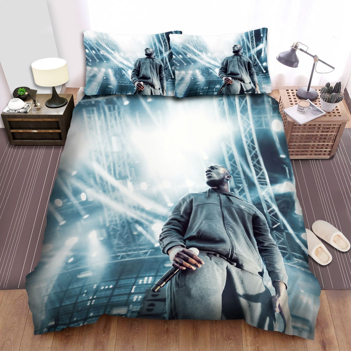 Stormzy On Stage Bedding Sets Duvet Cover Flatsheet Pillowcases For Every Bedroom