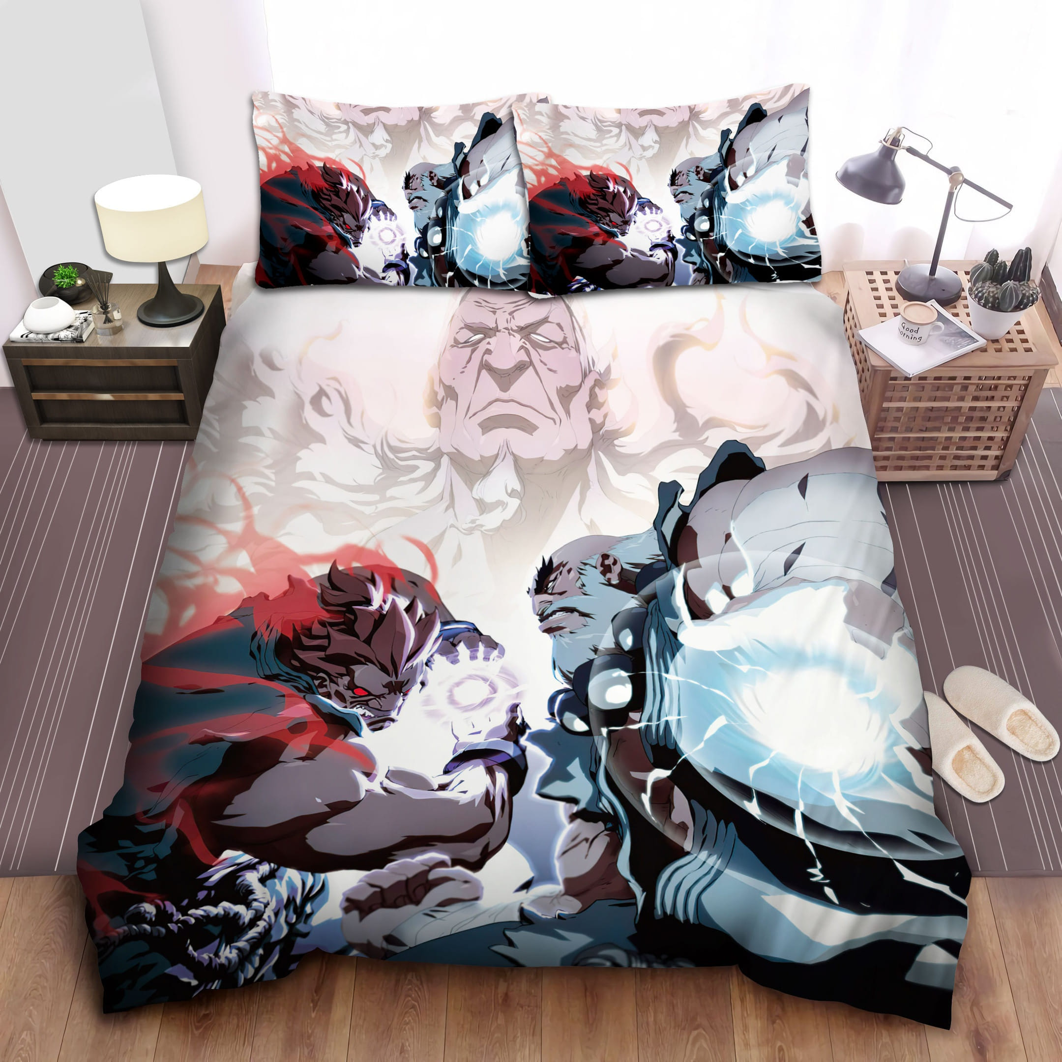 Street Fighter Akuma Bedding Sets Duvet Cover Flatsheet Pillowcases For Every Bedroom