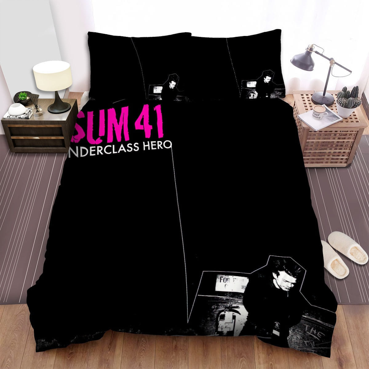 Sum 41 Decorative Bedding Sets with Duvet Cover Flatsheet Pillowcases