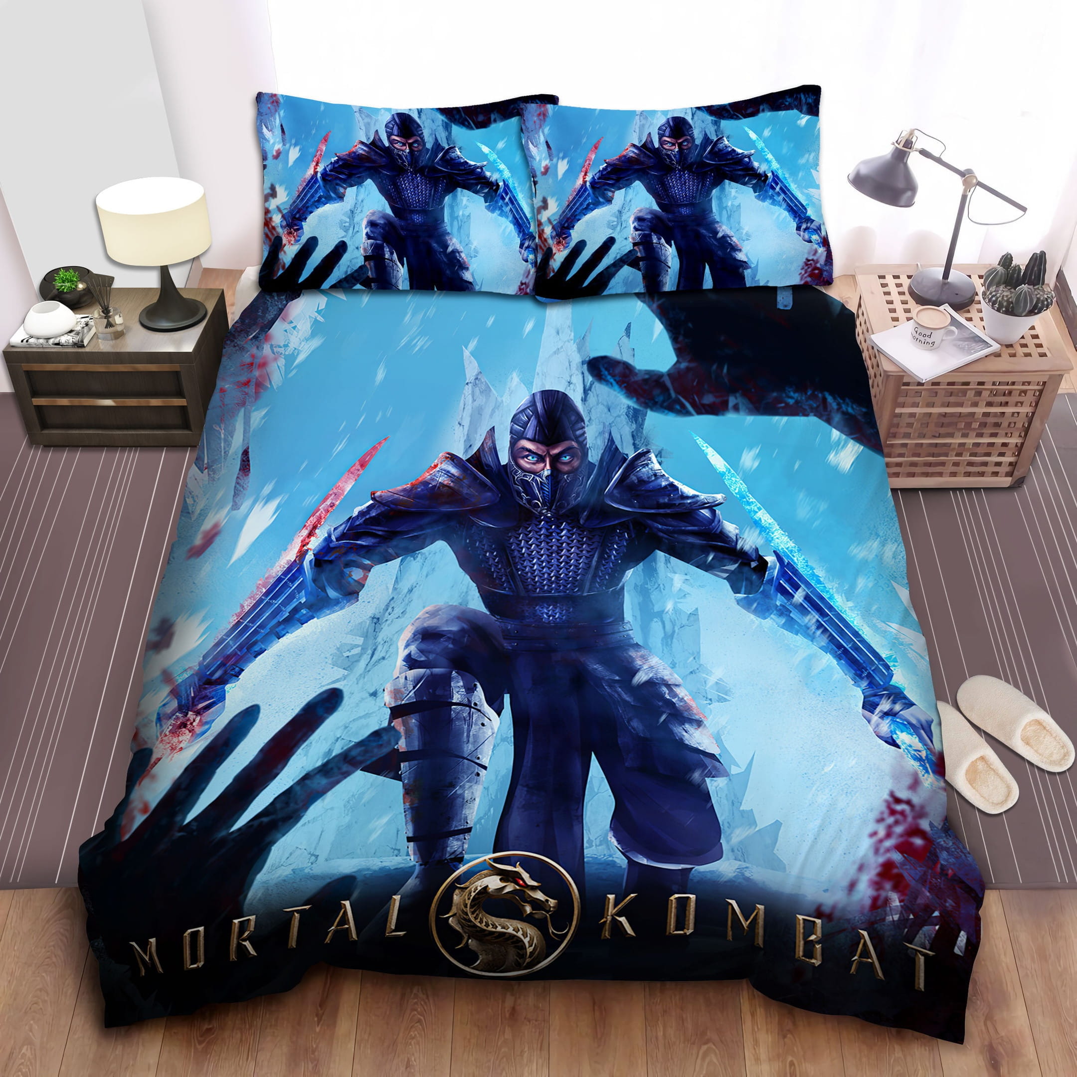 Sub-Zero Finishing By Sword Bedding Set Duvet Cover Gift For Christmas Birthday Thanksgiving