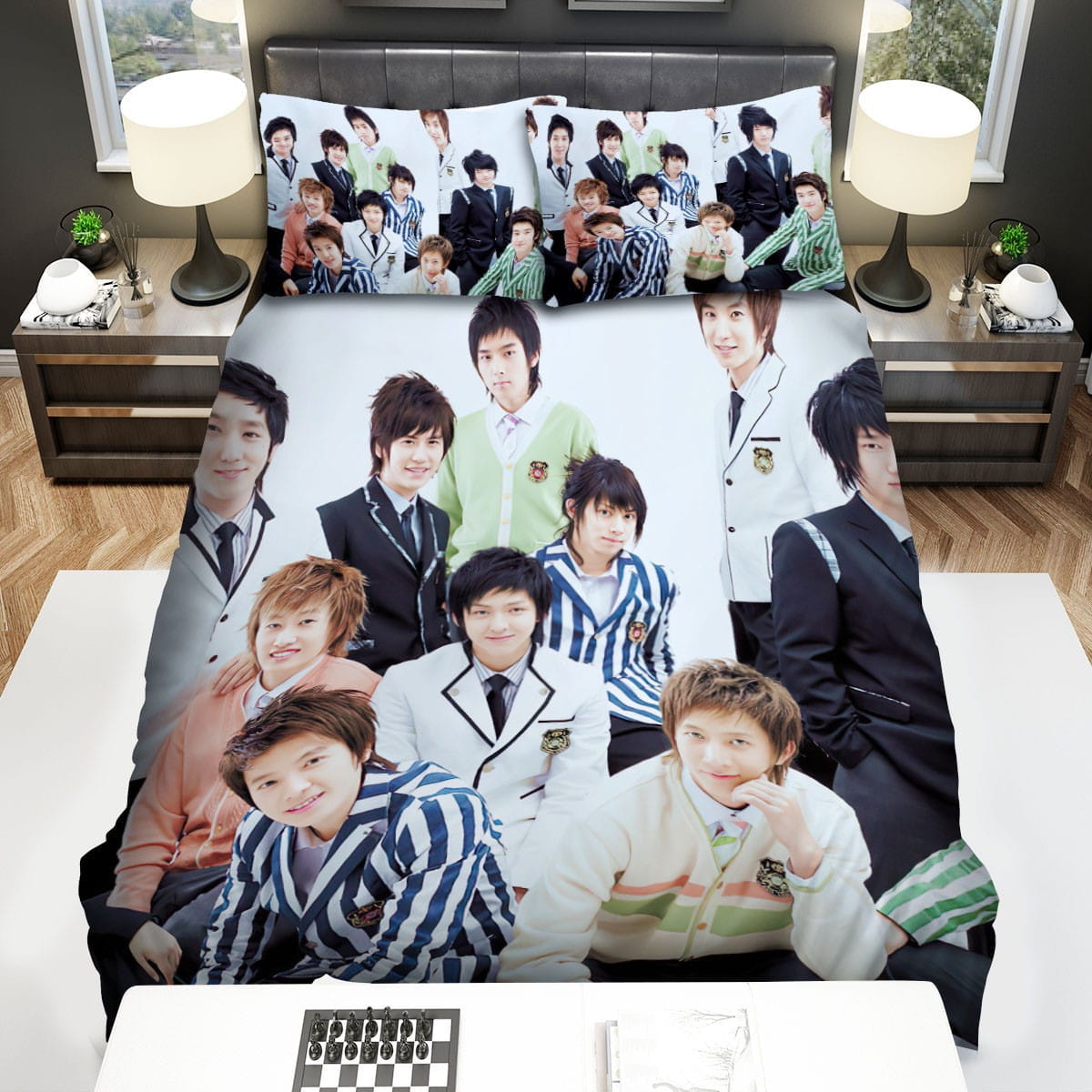 Super Junior Ivy Club Bedding Sets Duvet Cover Flatsheet Gift For Christmas Thanksgiving Halloween